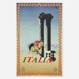 Cassandre, Italia, 1936, lithograph in colors