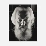 John Reeves, Robertson Davies, Massey College, Toronto, 1979, gelatin silver print