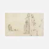 James Guy, New England Fragment, 1936, graphite on paper
