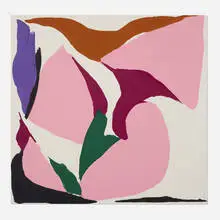 Untitled by Ray Parker, 1974, oil on canvas, sold Oct 2020