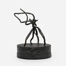 Barry Flanagan, Form in a Storm 1, 2002, bronze