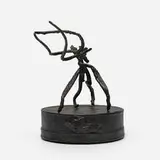 Barry Flanagan, Form in a Storm 1, 2002, bronze