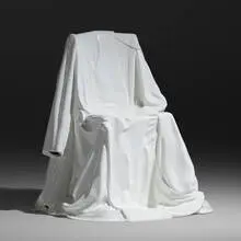 Marina Karella, Lonely Chair, 1975, cast polyester resin