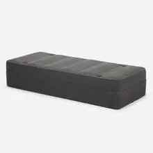 daybed by Rachel Whiteread, 1999, beech, wool upholstery, sold Sep 2020