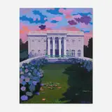 Daniel Heidkamp, Pink Marble, 2017, oil on linen