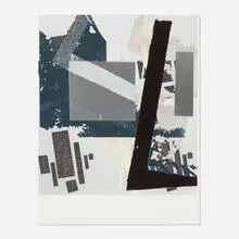 Meredyth Sparks, Extraction, 2009, digital scan, aluminum foil and glitter on paper