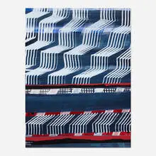 Juan Uslé, Nemo Encerrado, 2012-2013, vinyl, acrylic and dry pigments on canvas