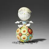Takashi Murakami, Oval (Mr. Wink Cosmos Ball), 2000, colored plastic, vinyl