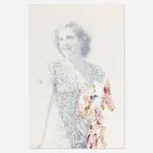 Wall of Shame # 1 by Marc Séguin, 2011, oil and charcoal on canvas, sold Sep 2020