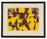 William Gear, William Gear RA (1915-1997) 'Forms on Yellow'