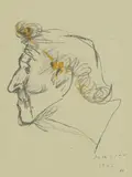 Marino Marini, Untitled, 1901, 1962 lithograph in colours