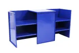 Donald Judd, Donald Judd (American, 1984, lacquered in traffic blue