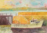 John Bellany, Untitled, watercolour 56 x 76cm .