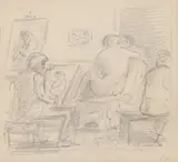 Edward Ardizzone, Untitled, pencil 17.5 x 19cm Provenance: Bonhams