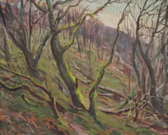 Phelan Gibb, Untitled, oil on board 46 x 56cm