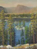 Maurice Braun, Lower Gale Lake, High Sierras