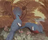 Jessie Arms Botke, Crowned Pigeons