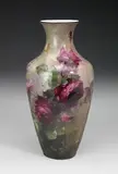 Franz Bischoff, Vase with Red, Pink and Yellow Roses