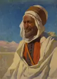 Gordon Coutts, A Man of Tangier, oil on canvas