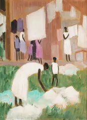 Helen Rousseau, Panama (No.18), oil on board