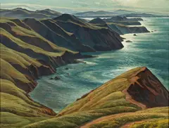 North of the Golden Gate by Ray Strong, oil on canvas, sold Dec 2007
