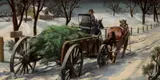 Paul Sample, Bringing Home the Christmas Tree