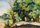 Emil Kosa Jr., A Day at the Lake