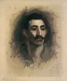John Singer Sargent, Head of an Italian Model