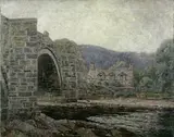 Wilson Henry Irvine, View of a Stone Bridge
