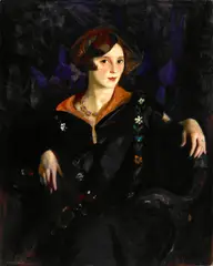 Robert Henri, Portrait of Miss Louise Getz, oil on canvas