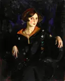 Robert Henri, Portrait of Miss Louise Getz, oil on canvas