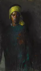 Hovsep Pushman, Guardian of the Seraglio, oil on panel