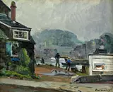 Joseph Newman, Foggy Day, Rockport
