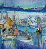 Joseph Barrett, Winter Townscape