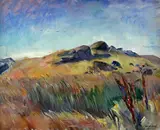 Alice Kent Stoddard, High Dunes, Monhegan, Maine, oil on canvas