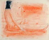 Milton Avery, Orange Nude