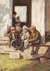 Will Vawter, Show and Tell, oil on board