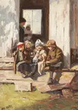 Will Vawter, Show and Tell, oil on board