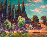 William Samuel Horton, A Summer's Day, oil on panel