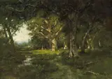 William Keith, Oak and Vine, 1897, oil on canvas