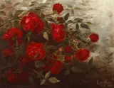 Edith White, Red Roses, 1885, oil on canvas