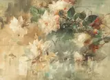 Franz Bischoff, Glass Vase with White Roses