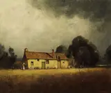 Will Sparks, Farmhouse with Storm Clouds above