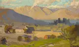 Franz Bischoff, Summer Landscape, thought to be San Gabriel Valley