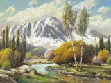 Paul Grimm, Golden Touch of Autumn, High Sierras