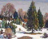 Paul Lauritz, Trees in Winter