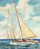 Maurice Logan, Summer Sailing