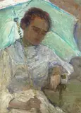 Clarence K. Hinkle, Girl with a Parasol
