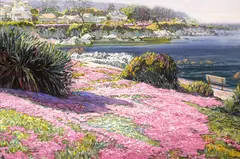 Lois E. Johnson, Pacific Grove, April, oil on canvas