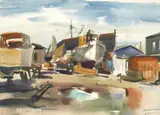 Maurice Logan, Working in the Dry Dock